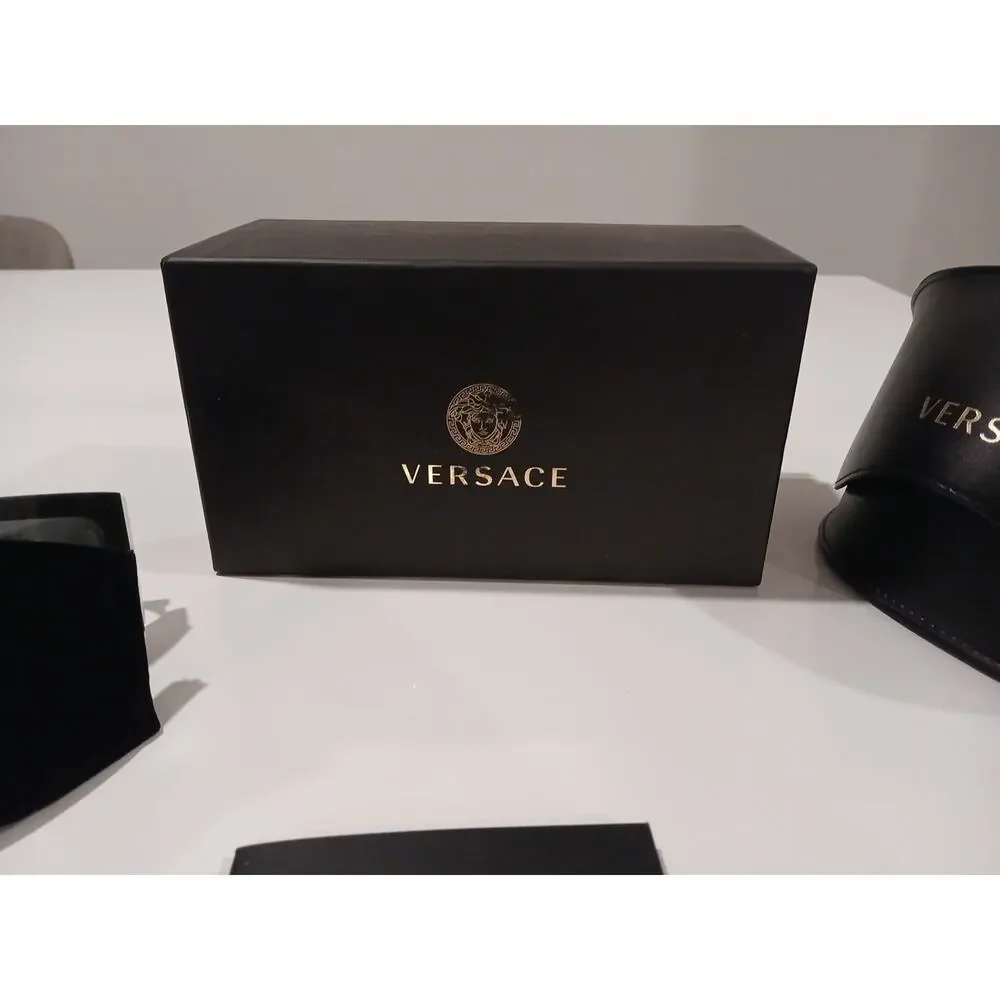 Versace Sunglasses (shield) Comes With BOX, CASE & MICROFIBER BAG WITH 3 LENSES